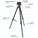Bog DeathGrip Tripod - Aluminum
