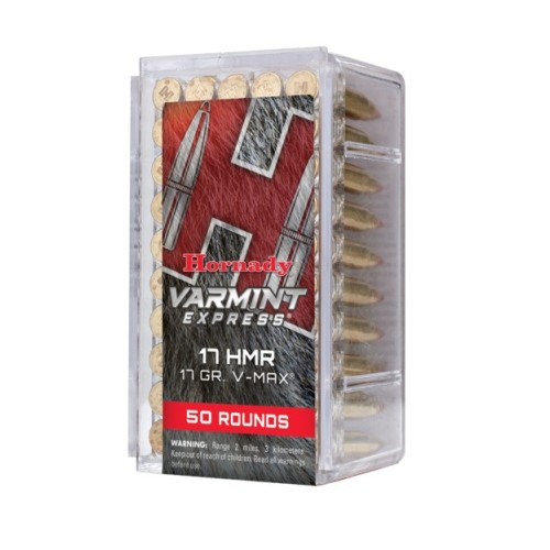Hornady Varmint Express 17HMR 17gr. V-MAX Ammunition - 50rd Box Hornady Varmint Express 17HMR 17gr. V-MAX Ammunition - 50rd Box