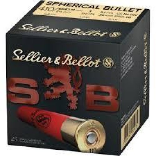 Sellier & Bellot X3 RED 410ga 3" Lead #6 Ammunition