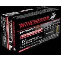 Winchester Varmint HV 17WSM 20gr Ammunition