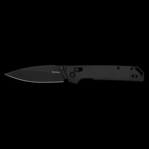 Kershaw IRIDIUM 3.4" Blade Knife - Black-Oxide Finish