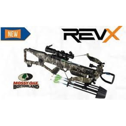Excalibur REVX Crossbow Package - Mossy Oak Bottomlands Camo Excalibur REVX Crossbow Package - Mossy Oak Bottomlands Camo