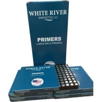 White River Energetics Large Rifle Primers - 100/Pack