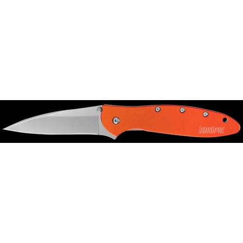 Kershaw LEEK 3" Blade Knive Bright Orange