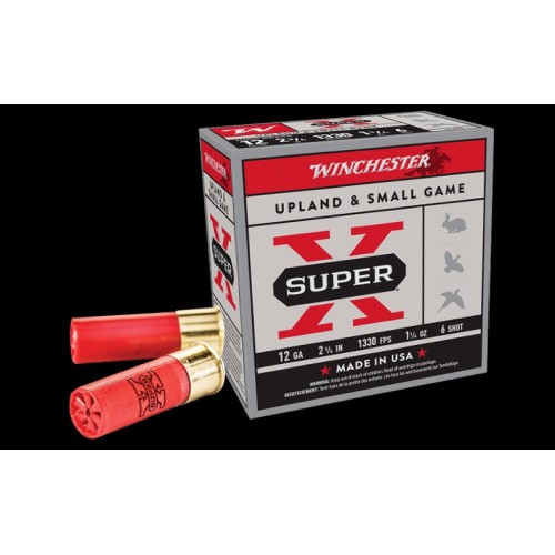 Winchester Super X Upland & Small Game 12ga # 6 Ammunition