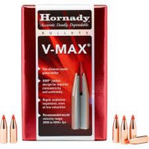 Hornady V-MAX 5.45Cal .2215 60gr Bullets