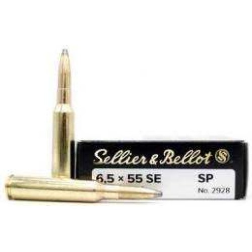 Sellier & Bellot 6.5x55SE 140gr SP Ammunition