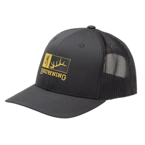Browning Elk Ridge Cap - Black/Gray