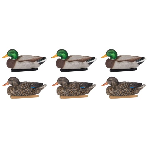 Zink Hunter Series Mallard Floater Duck Decoys - 6PK