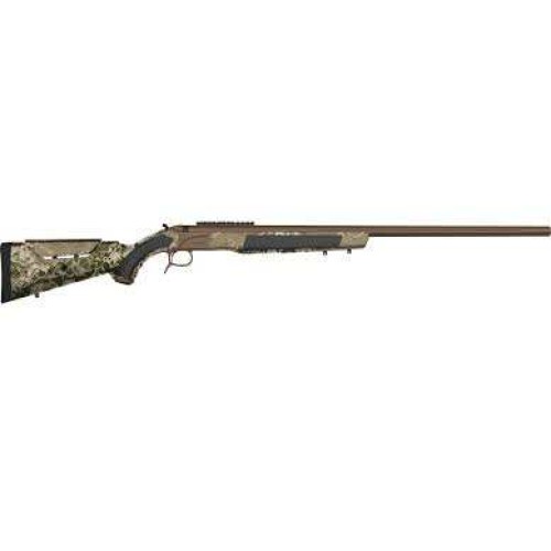 CVA Accura LR-X 50Cal Muzzleloader - Nitride Cerakote Patriot Brown & Realtree Hillside