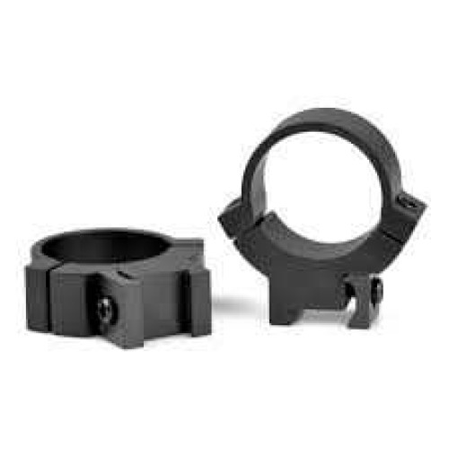 Warne 721M 1" Medium Rimfire Rings - Matte