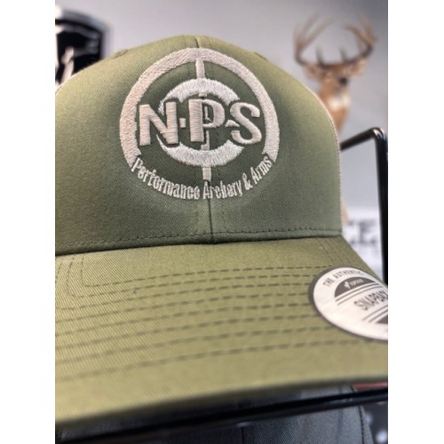 NPS Retro Trucker Cap - Moss/Khaki