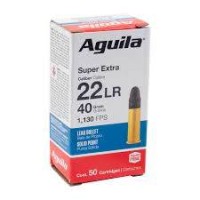 Aguila Super Extra 22LR 40gr Ammunition - Box Aguila Super Extra 22LR 40gr Ammunition - Box