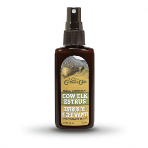 Carlton's Calls Cow Elk Estrus - 59ml Spray Bottle