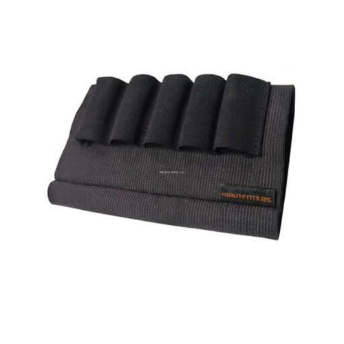 HQ Outfitters Elastic Nylon Buttstock Shotgun Shell Holder