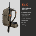 VORN EV30 Rifle Backpack w/QRR (Quick Rifle Release) - Ash Green