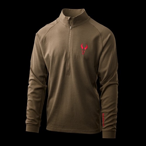 Badlands Percora Heavyweight Merino 1/4 Zip Base Layer - XL