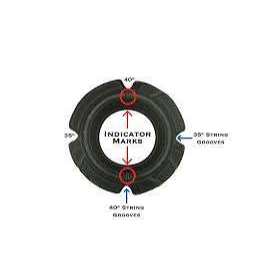 Hamskea Raptor 3/16" Peep - Black