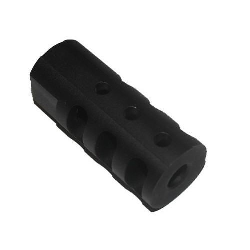SRC 1/2" x 28 .223 Flat Black DownForce Muzzle Brake SRC 1/2" x 28 .223 Flat Black DownForce Muzzle Brake