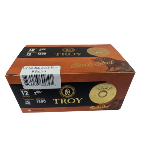 Troy Ammunition 12ga #00 Buckshot