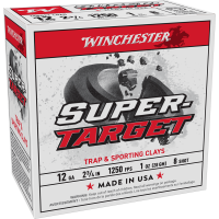 Winchester Super-Target 12ga 2 3/4" #8 Ammunition - 25rd Box Winchester Super-Target 12ga 2 3/4" #8 Ammunition - 25rd Box