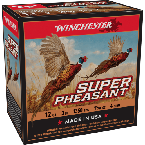Winchester Super Pheasant 12ga 3" #4 Ammunition
