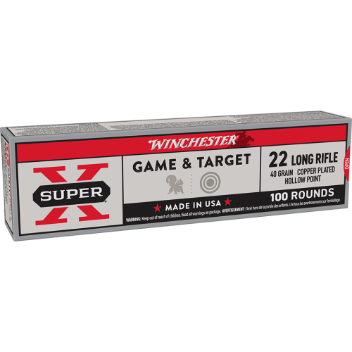 Winchester Super-X Game & Target 22LR 40gr Ammunition