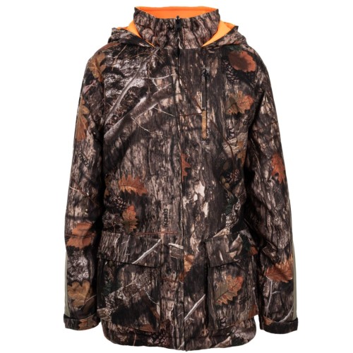 Yukon *Youth* Reversible Camo/Blaze Orange Parka - Medium