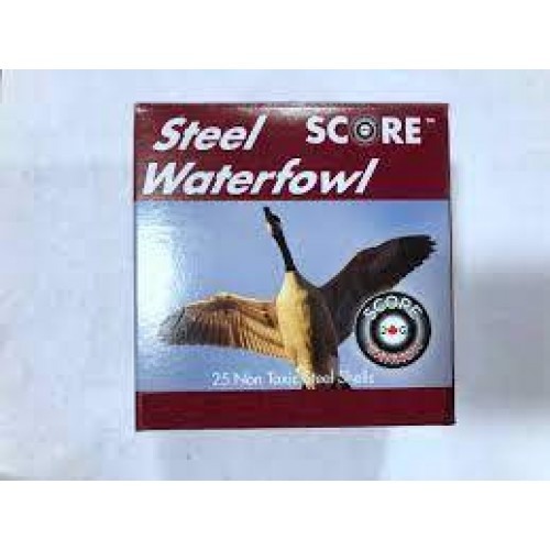 Score Waterfowl Steel 12ga 3" 1 1/8oz BB 1550FPS - 25RD Box