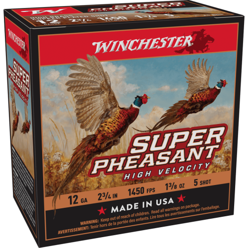 Winchester Super Pheasant High Velocity 12ga 2 3/4" #5 Ammunition