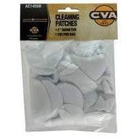 CVA 2" Round Cleaning Patches - 200Pk
