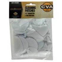 CVA 2" Round Cleaning Patches - 200Pk