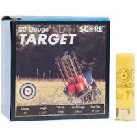 Score Target Load 20ga 2 3/4" #7.5 - 1200FPS - 25Rds/Box