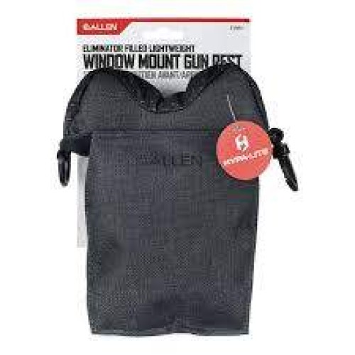 Allen Eliminator Window Mount Gun Rest - Black/Grey