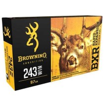 Browning BXR 243Win 97gr Ammunition Browning BXR 243Win 97gr Ammunition