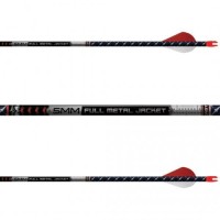 Easton Full Metal Jacket 5mm Arrows 250 Spine 6PK - Fletched w/Vanes