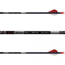 Easton Full Metal Jacket 5mm Arrows 250 Spine 6PK - Fletched w/Vanes Easton Full Metal Jacket 5mm Arrows 250 Spine 6PK - Fletched w/Vanes