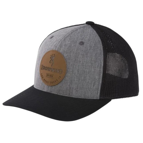 Browning Review Cap - Carbon Gray / Black Browning Review Cap - Carbon Gray / Black