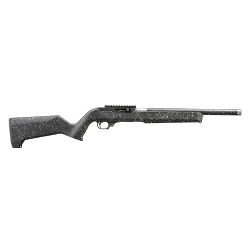 Ruger 10/22 Carbon Fiber - Textured White Speckled Black Magpul MOE X-22 Stock - 22LR Ruger 10/22 Carbon Fiber - Textured White Speckled Black Magpul MOE X-22 Stock - 22LR
