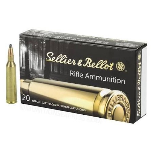 Sellier & Bellot 22-250Rem 55gr Soft Point Ammunition Sellier & Bellot 22-250Rem 55gr Soft Point Ammunition