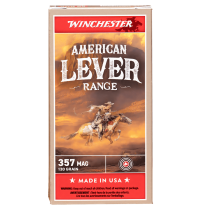 Winchester American Lever Range 357Mag 130gr FMJ Ammunition Winchester American Lever Range 357Mag 130gr FMJ Ammunition