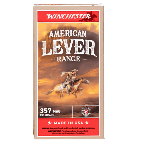 Winchester American Lever Range 357Mag 130gr FMJ Ammunition Winchester American Lever Range 357Mag 130gr FMJ Ammunition
