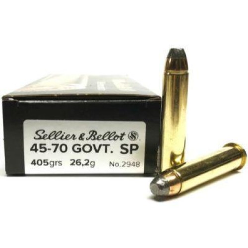 Sellier & Bellot 45-70 Gov't 405gr SP Ammunition