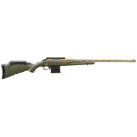Ruger American Gen II Predator Green Splatter / Burnt Bronze Cerakote - 223Rem - Detachable AR Style Mag