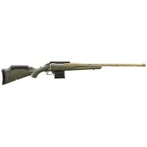 Ruger American Gen II Predator Green Splatter / Burnt Bronze Cerakote - 223Rem - Detachable AR Style Mag