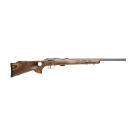 Savage 93R17 BTVSS Wood Laminate - Thumbhole Stock - 17HMR
