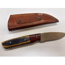Custom Knife w/Leather Sheath Custom Knife w/Leather Sheath