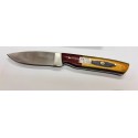 Custom Knife w/Leather Sheath