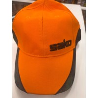 Sako Blaze Orange Cap - Camo Rim 