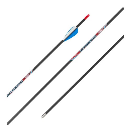 Black Eagle Intrepid 700 Spine Fletched Arrows - 6PK